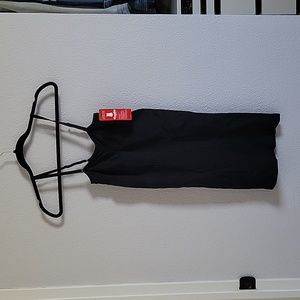 Spanx black slip dress